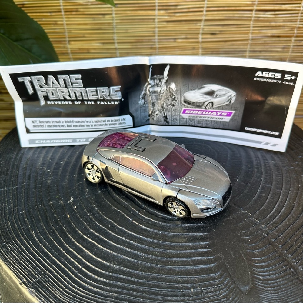 Transformers Sideways Revenge of the fallen‎ Decepticon complete instructions